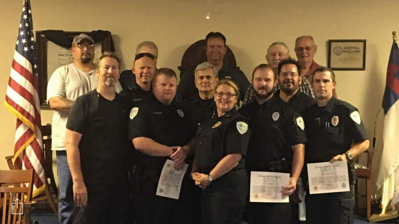 Cashion Police Department recognized by Masonic Lodge Guthrie News Page