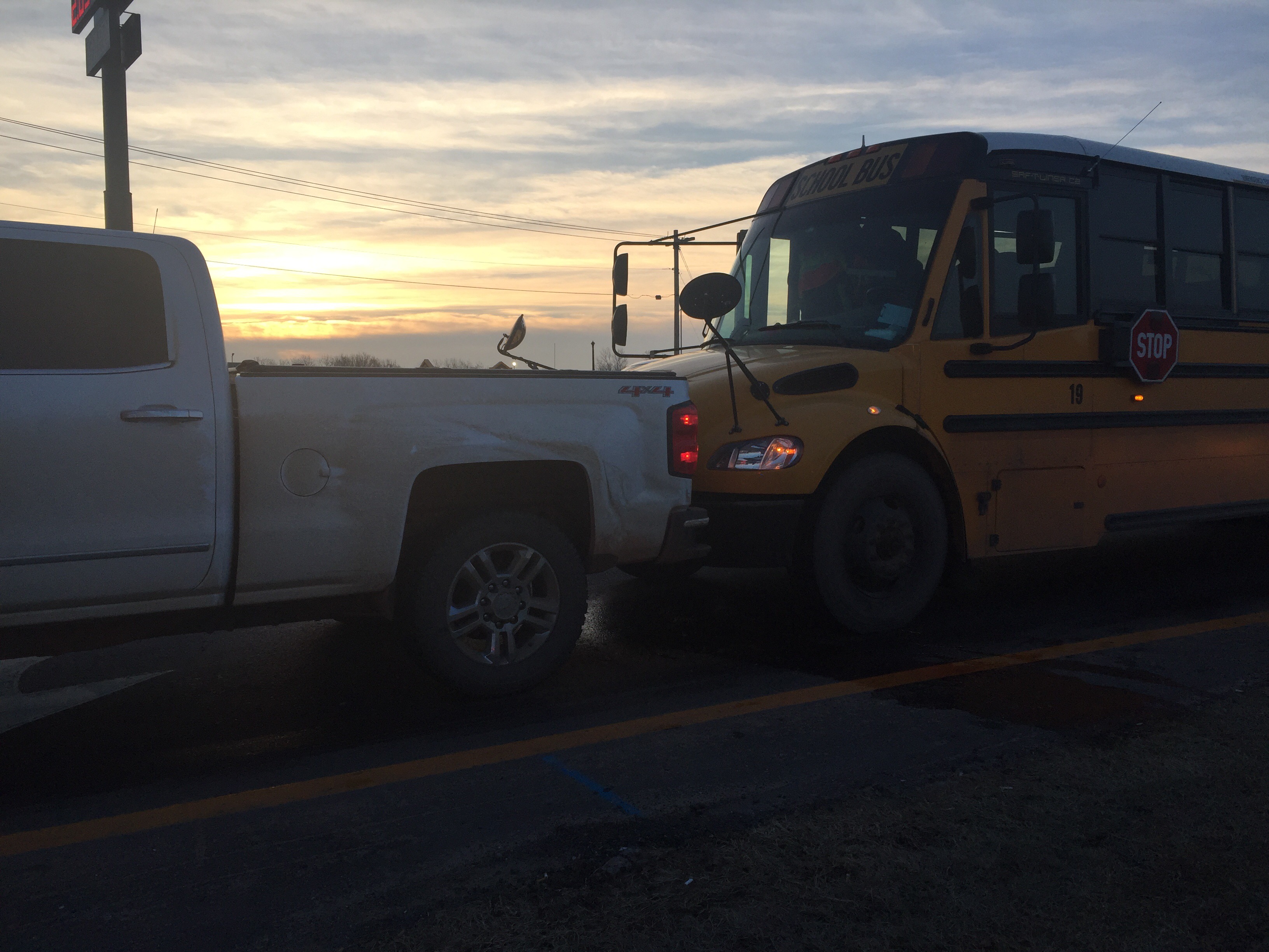 Guthrie school bus involved in vehicle accident - Guthrie News Page