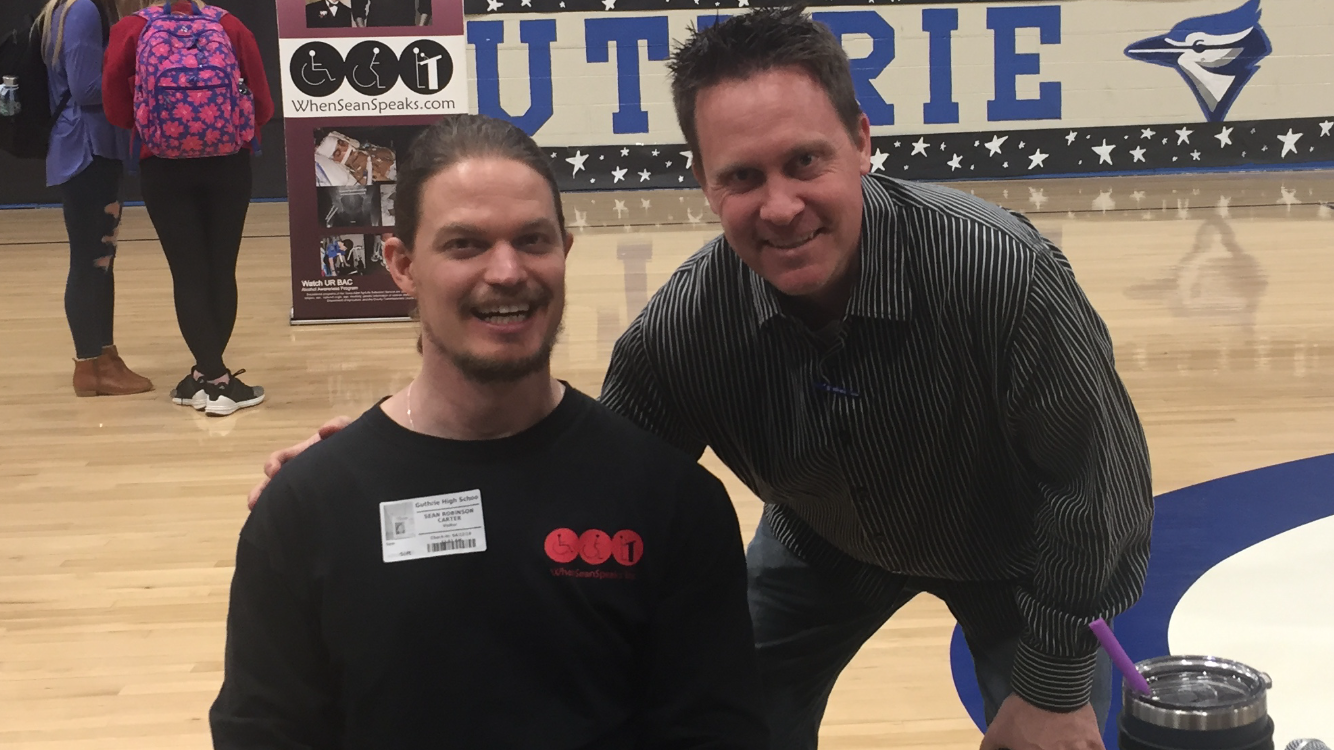 Watch Sean Carter shares his message with GHS students Guthrie News Page