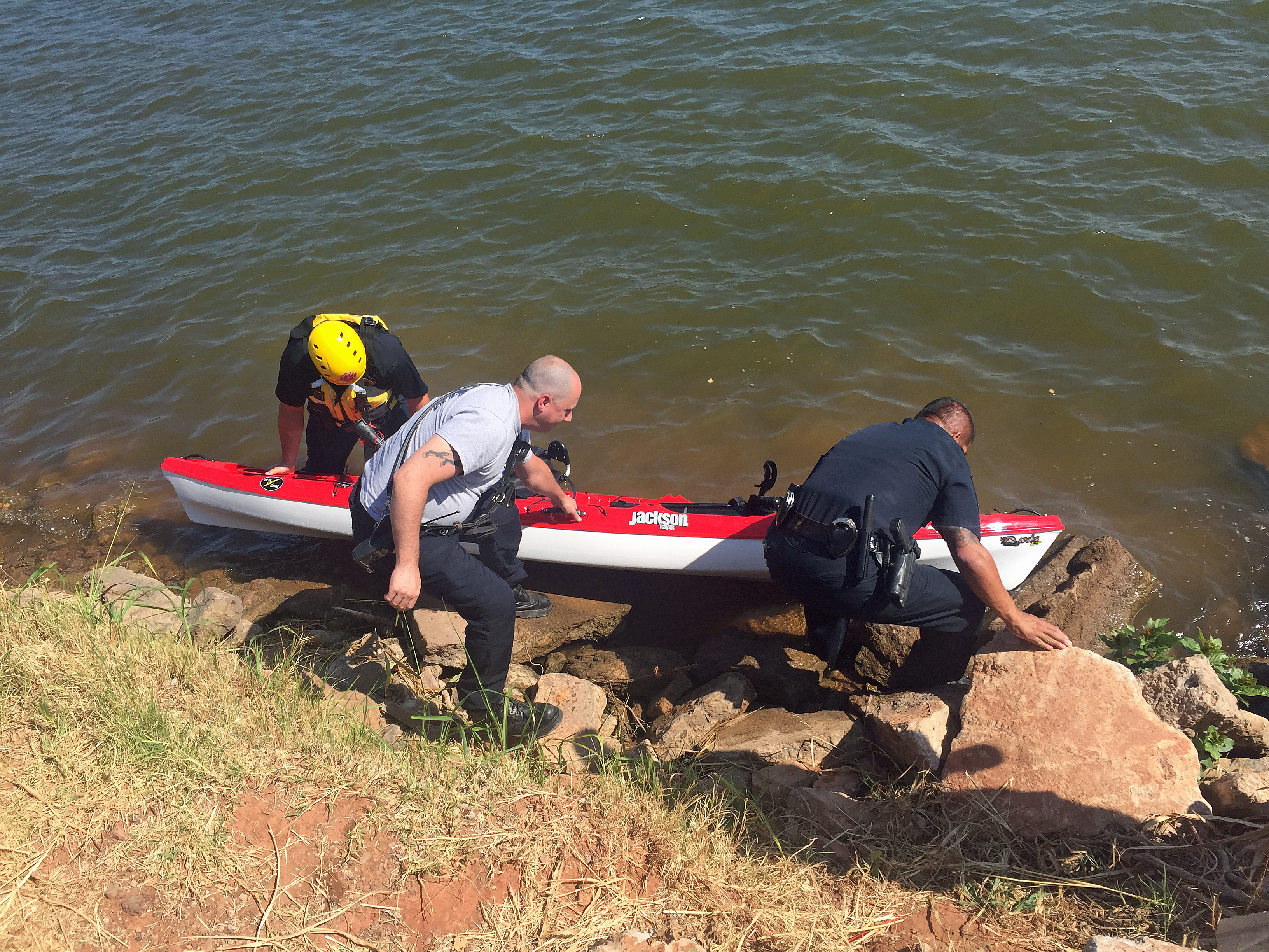 Close call for kayaker Guthrie News Page