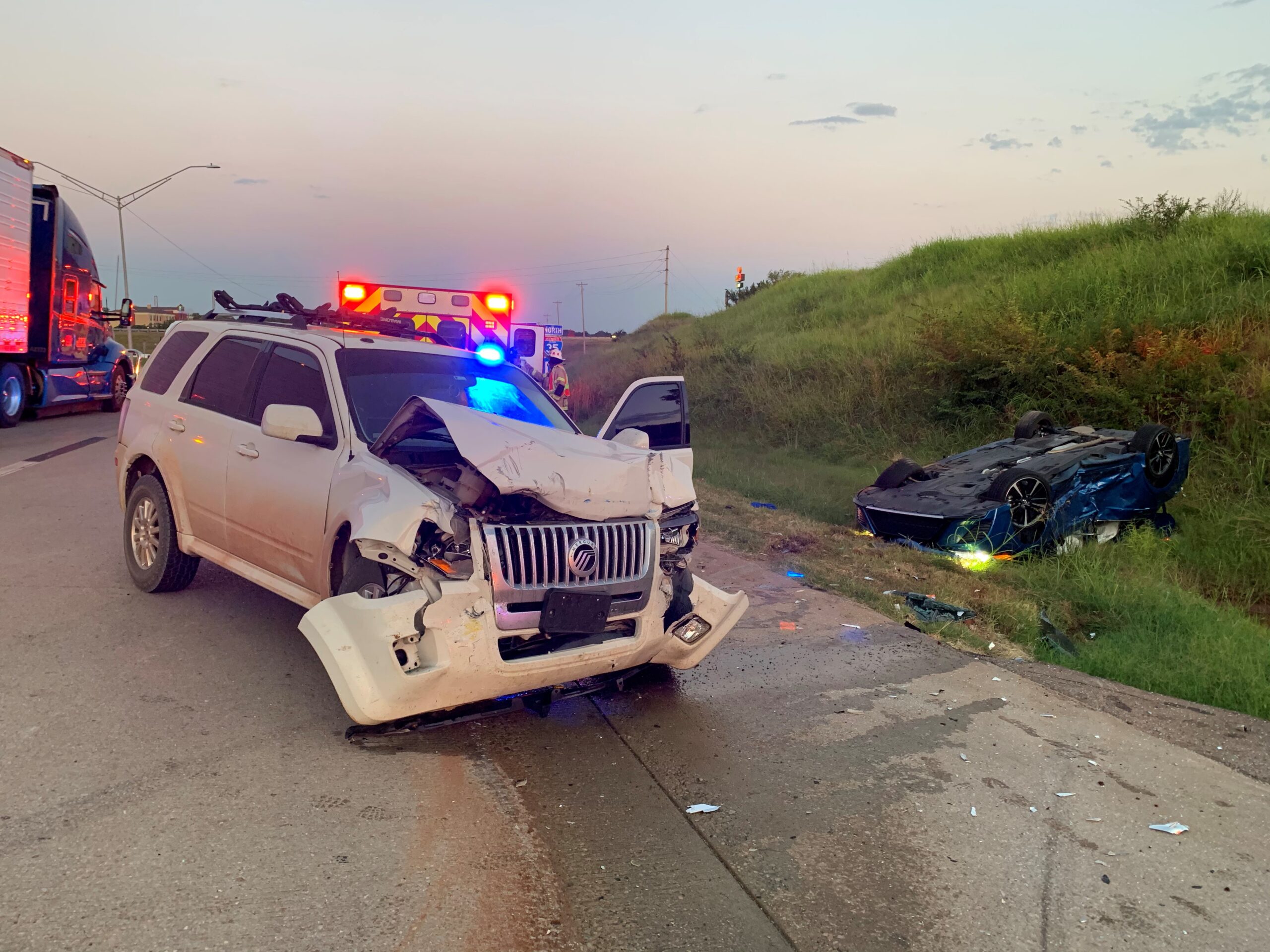Video: One injured in two vehicle accident on SH-33 – Guthrie News Page