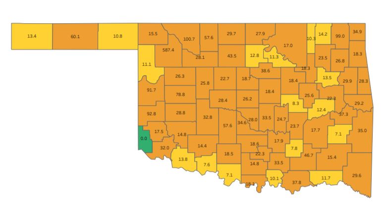 OSDH: Logan County moves up to moderate COVID risk – Guthrie News Page