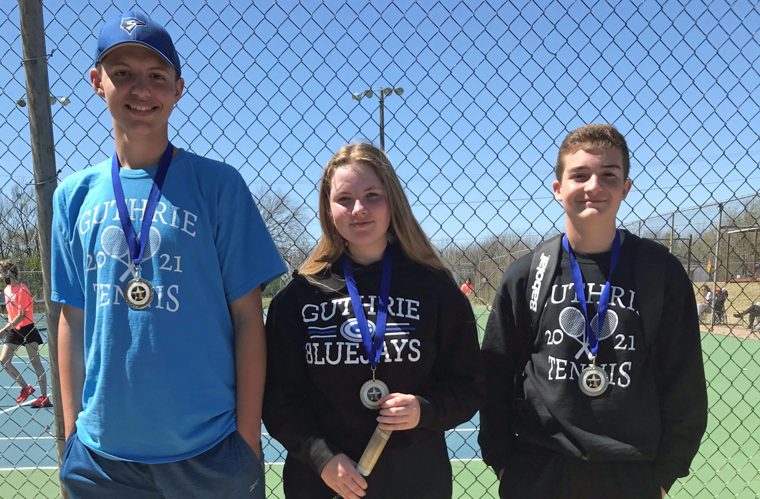 Junior high tennis teams fare well at conference tournament – Guthrie ...