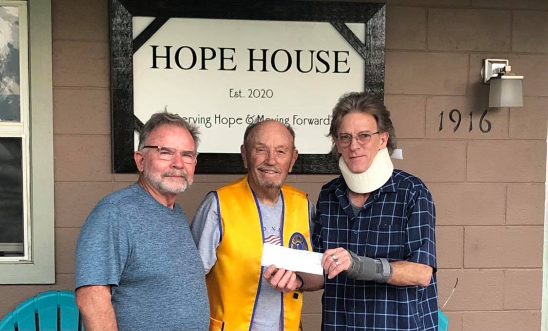 Lions Club donates to Hope House Guthrie News Page