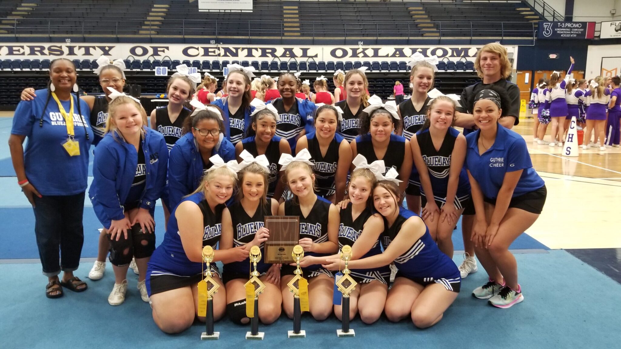 Watch: Guthrie Cheer finishes UCA with multiple first place trophies ...