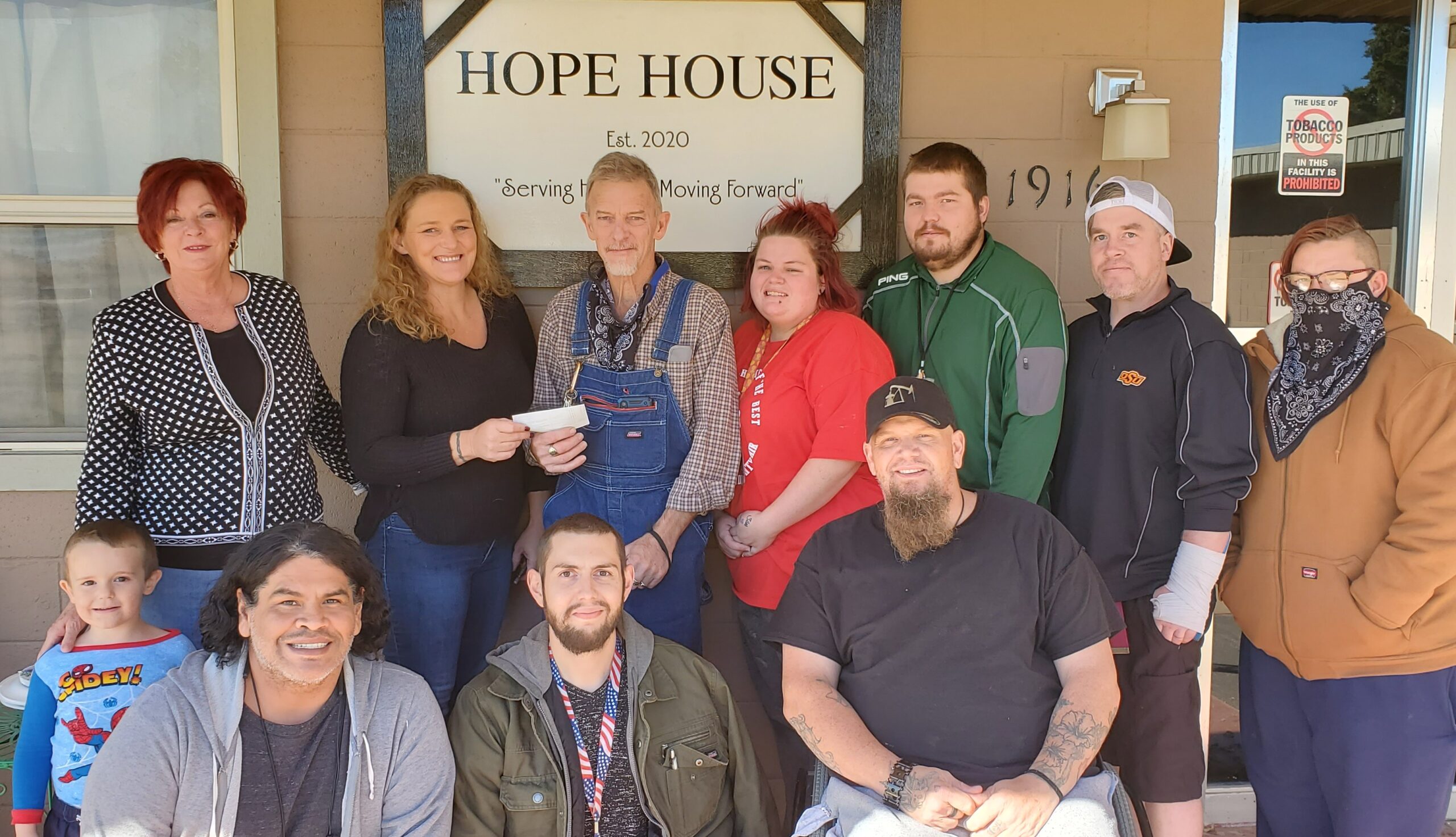 Sooner VFW Post 4578 Auxiliary donates to Hope House Guthrie News Page