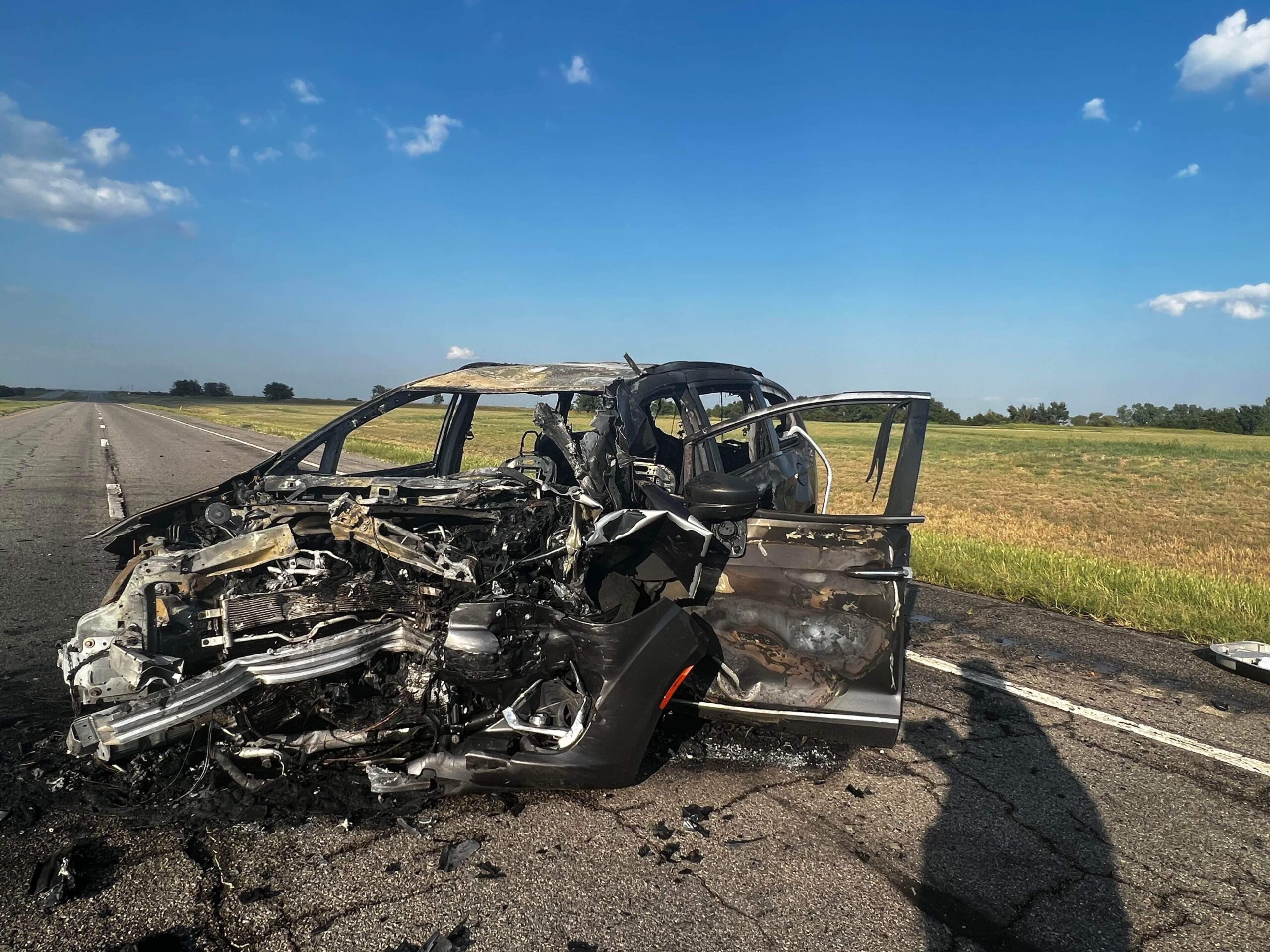 Crash on SH33 claims a life; another seriously injured Guthrie News Page