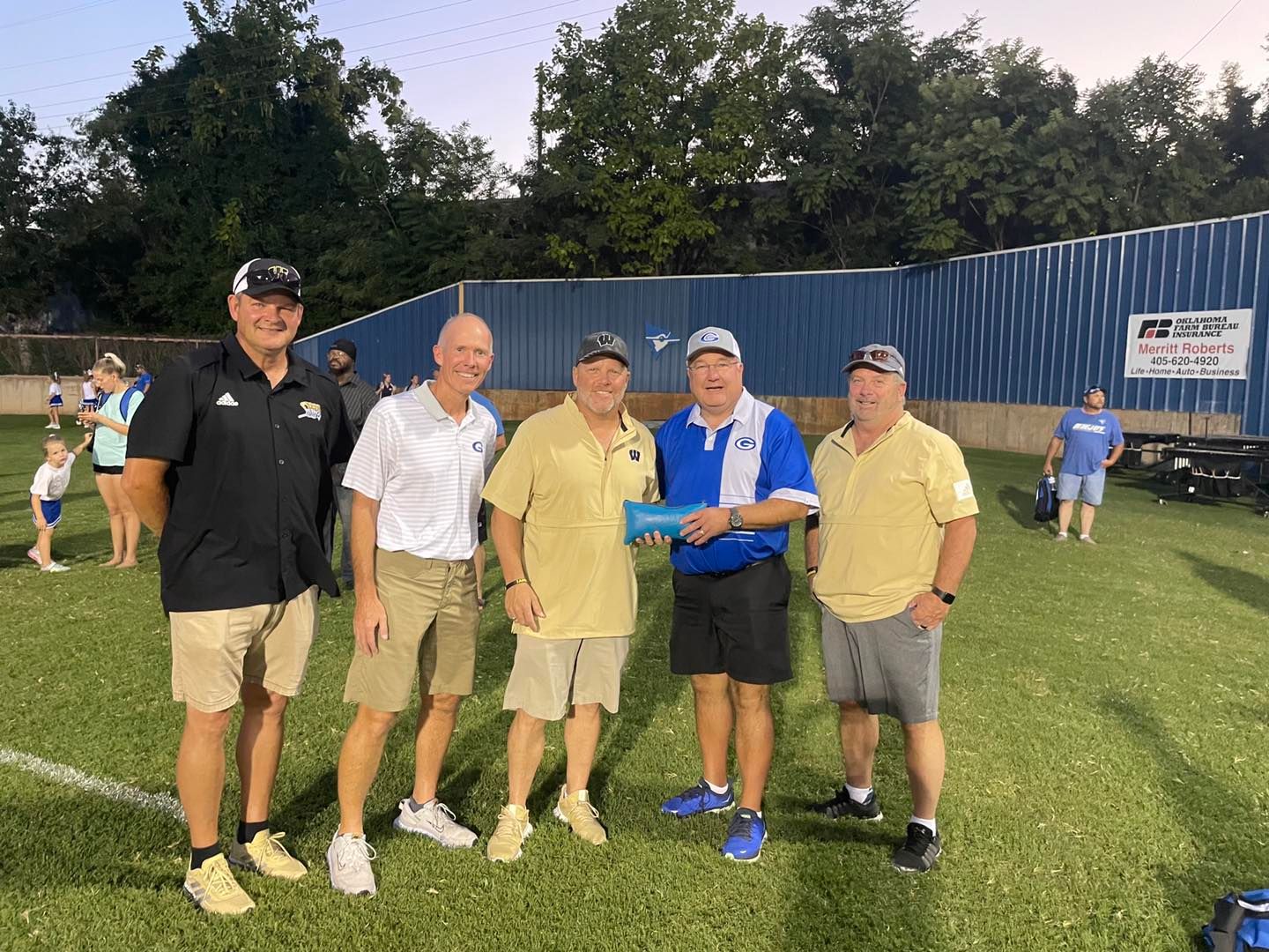 Guthrie passes the bucket for injured Woodward football player