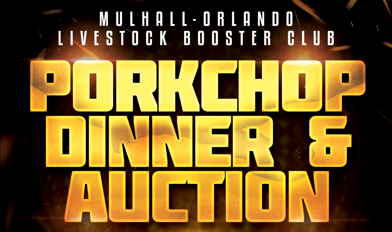 Annual MulhallOrlando Livestock Booster fundraiser to be held January