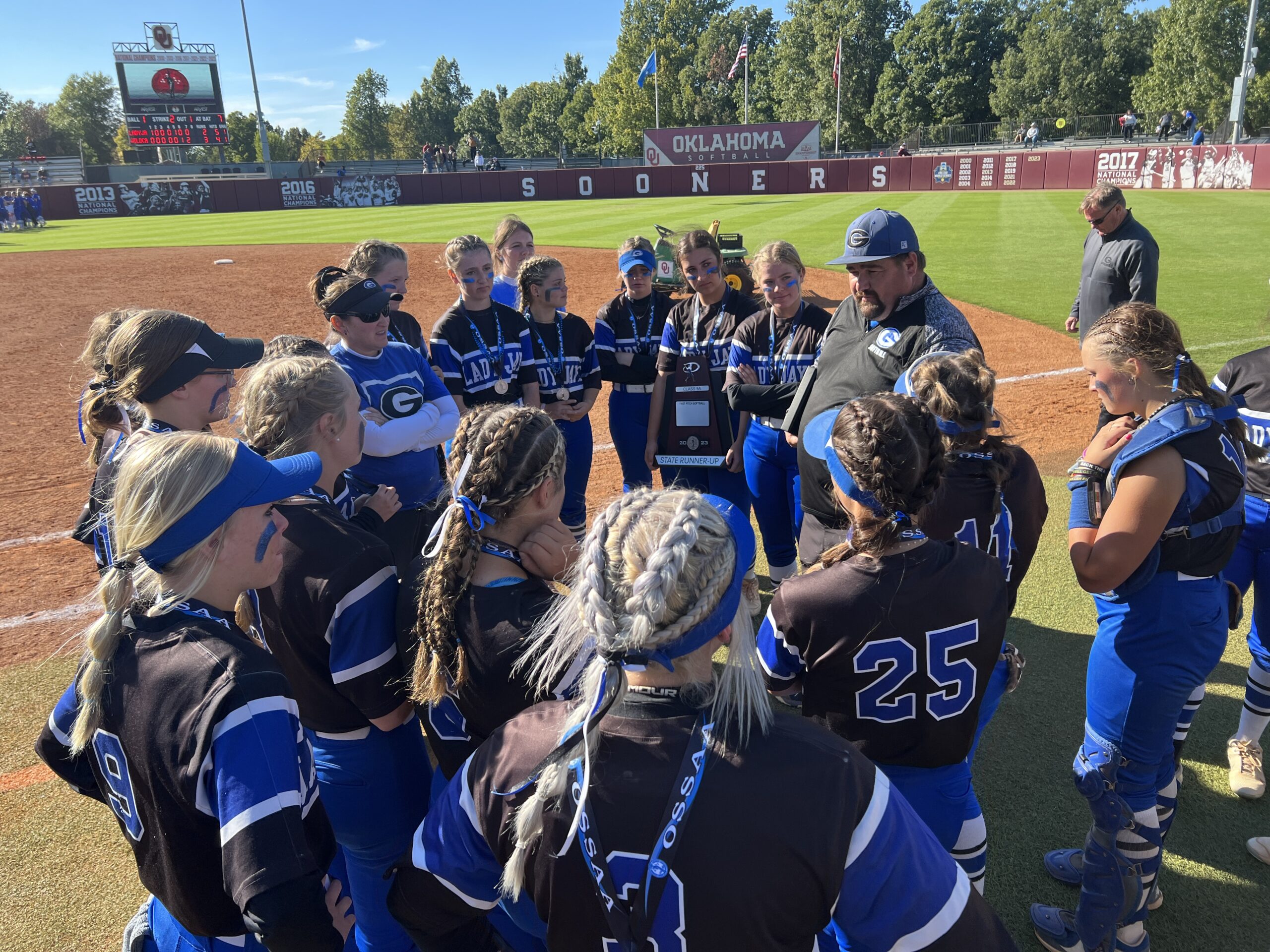 Softball coaches named coaching staff of the year Guthrie News Page