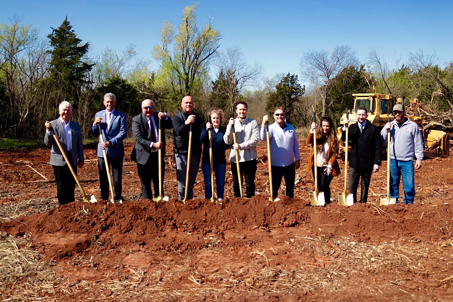 City of Guthrie hosts groundbreaking for Owen Field expansion project ...