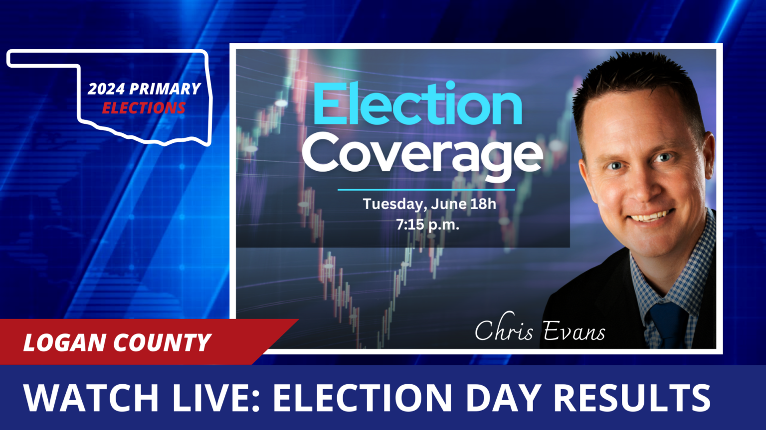 🔴live June 18 Logan County Oklahoma Primary Election Results With Chris Evans Guthrie News Page 8285