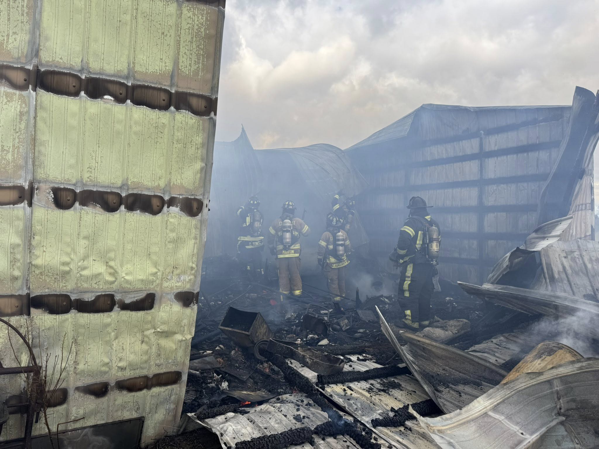 Firefighters contain shop fire near Broadway and Highway 74C – Guthrie ...