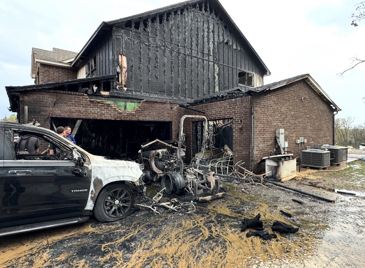 Three children escape safely as firefighters battle house fire in Logan ...